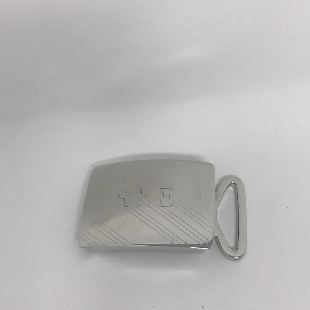 Vintage Brooks Brothers Sterling Silver Belt Buckle unisex